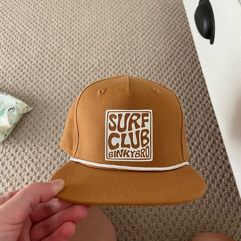 Binky Bro Snapback Hat with Surf Club Design